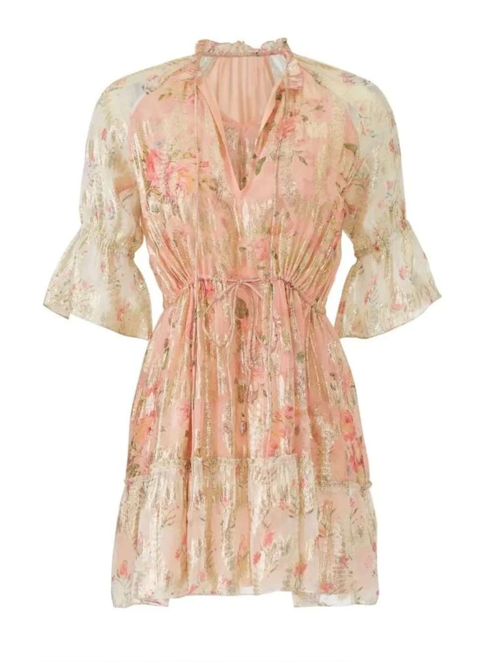Revolve Pink Sparkle Mini Dress